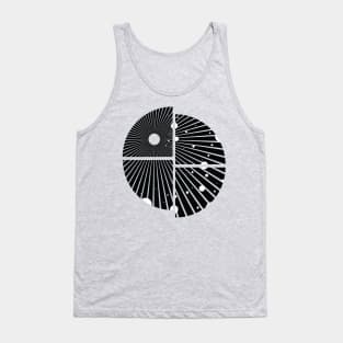 Four way split Tank Top